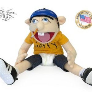 Yellow Easter Bunny Stuffed Animal Cute Plush Toy